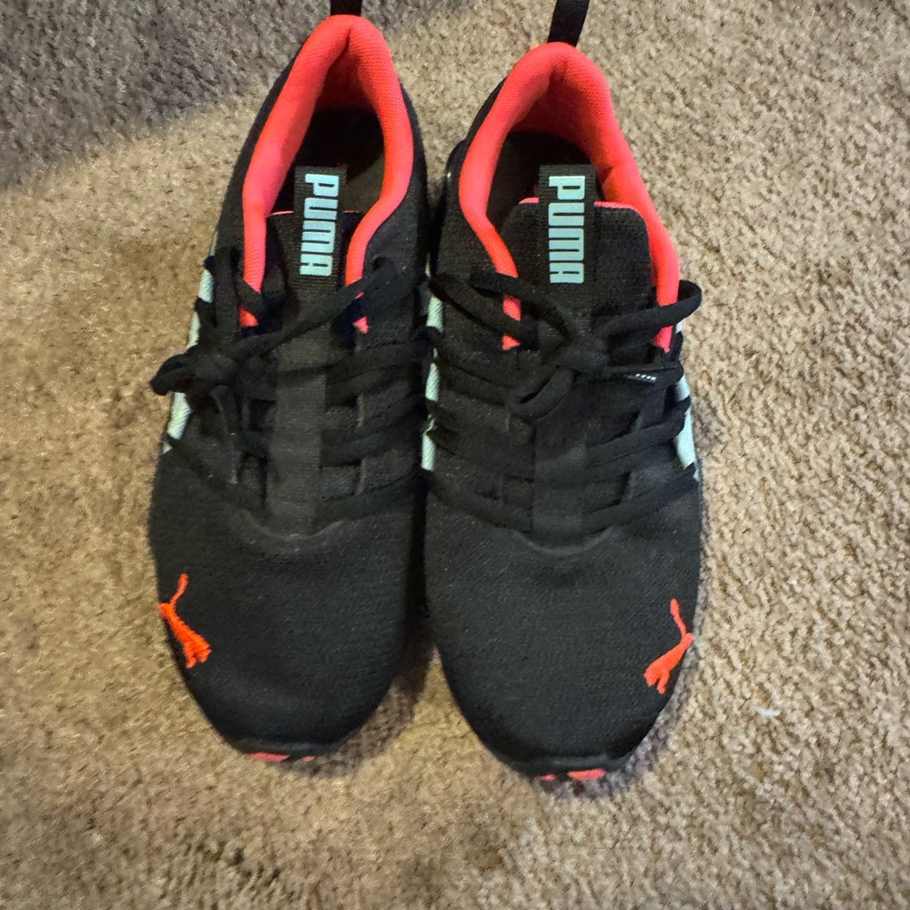Puma  Black and pink Sneakers